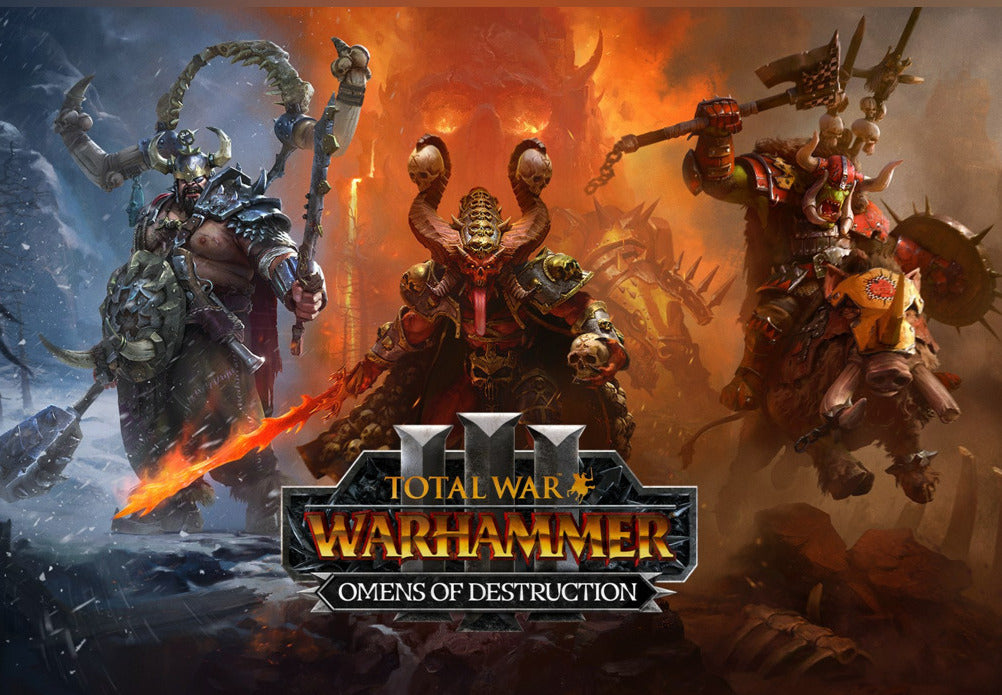 Total War: WARHAMMER III - Omens of Destruction Bundle DLC RoW PC Steam CD Key Total War: WARHAMMER III - Omens of Destruction Bundle DLC RoW PC Steam CD Key